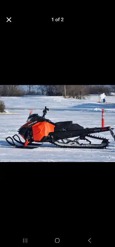 Runs and drives great! Has electric start, reverse, heated bars and Goggle box... Has a brand new en...