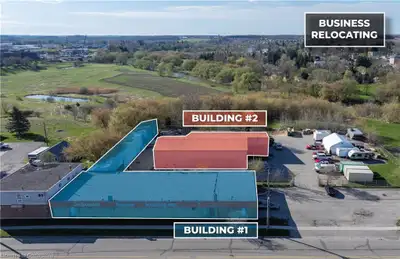 15,000 SF over 2 buildings with a large, fenced yard available for sale in New Hamburg, ON. Building...