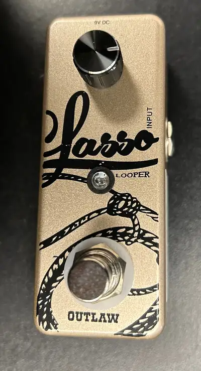 Outlaw Lasso Looper Pedal - easy to use. New!