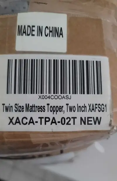 Twin Size Mattress Topper 2 Inch, View more
