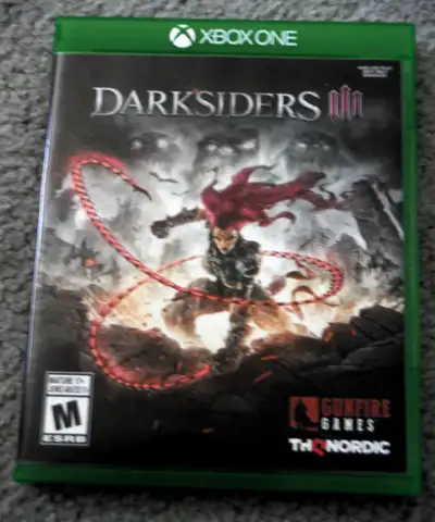 DARKSIDERS 3 Video Game For XBOX ONE !!!, View more