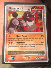 Rhyperior Lv. X - DP29 - Ultra Rare Pokemon card