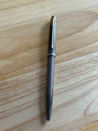 PARKER Ballpoint Pen VINTAGE Shizure 925 Sterling Silver & Gold 