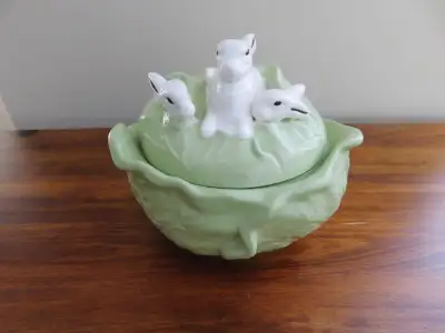 Vintage MCM Holland Mold Cabbage Serving Bowl, View more