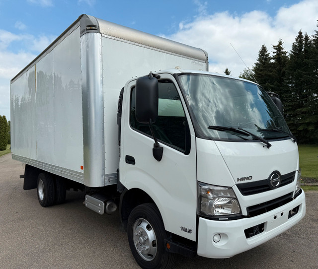 2020 HINO 155 18 FOOT CUBE VAN/BOX TRUCK, NAVIGATION, DIESEL in Cars & Trucks in Edmonton - Image 3