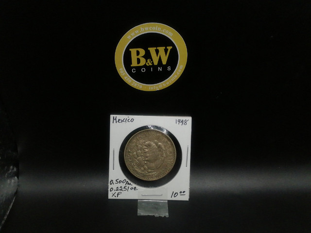 1948 Mexico 0.500Au 0.2251oz XF coin!!! in Arts & Collectibles in Mississauga / Peel Region