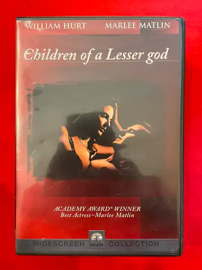 DVD drame psychologique - Les enfant du silence (bilingue) - 2$ V.O.: Children of a Lesser God É.-U....