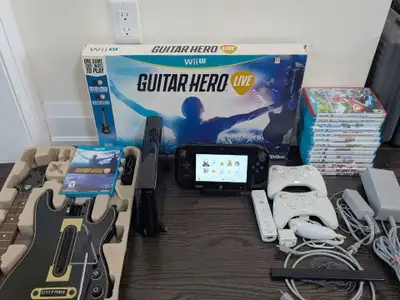 Nintendo Wii U with Games and Accessories, View more