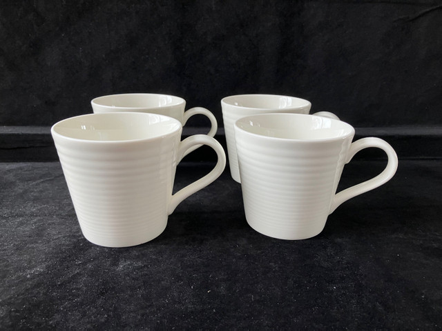 4 Royal Doulton Gordon Ramsay White Mugs, Maze dans Vaisselle et articles de cuisine  à Ville de Montréal