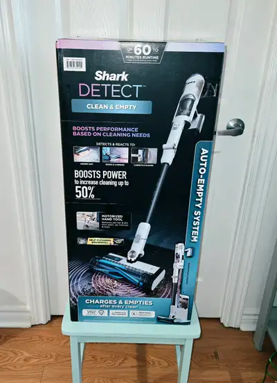Shark Detect Pro Cordless Stick Vacuum - Ultra-Lightweight, Powerful Suction, 4 Smart Cleaning Modes...