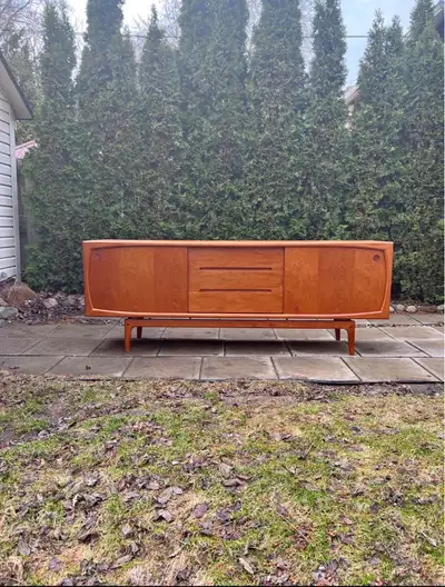 Danish MCM Teak Credenza , View more