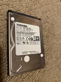 Laptop Hard Drive - 1TB SATA - Toshiba MQ01ABD100V