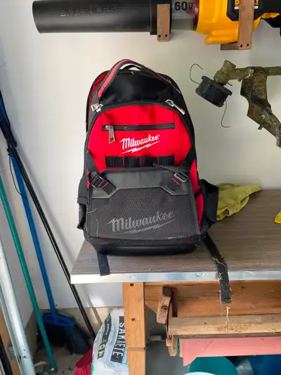 Milwaukee back pack for tools, View more