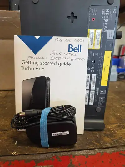 Bell Turbo Hub – Netgear MBR1210 Router – $40 Bell Turbo Hub wireless internet router made by Netgea...