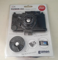 GIZMON ICA Black Retro Classic Look Camera Case iPhone 4S/4