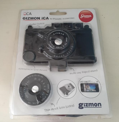 GIZMON ICA Black Retro Classic Look Camera Case iPhone 4S/4, View more