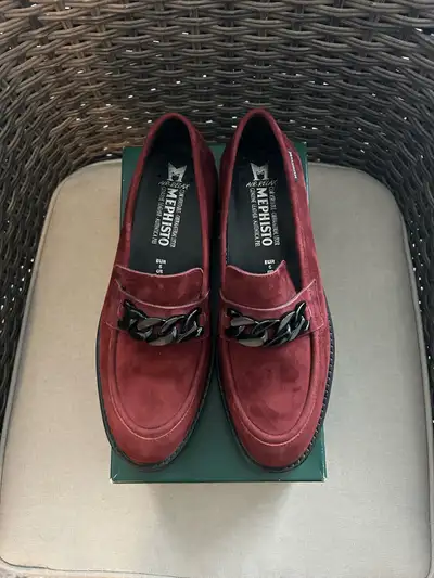 MEPHISTO SALKA SUEDE MOCASSIN SIZE 7.5, View more
