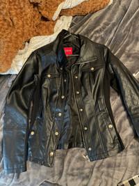 Guess leather jacket 