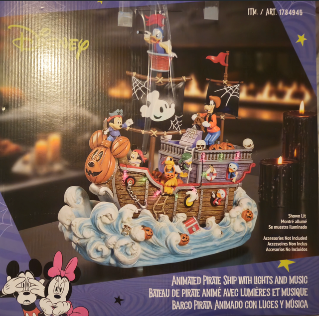 BEAUTIFUL NEW HALLOWEEN BOAT.