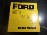 Ford 6500-7500 Tractor Loader Backhoe Repair Manual 4.2L Diesel
