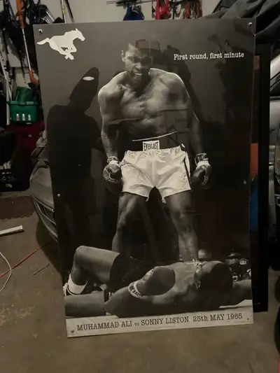60”x36” Muhammad Ali Poster, View more