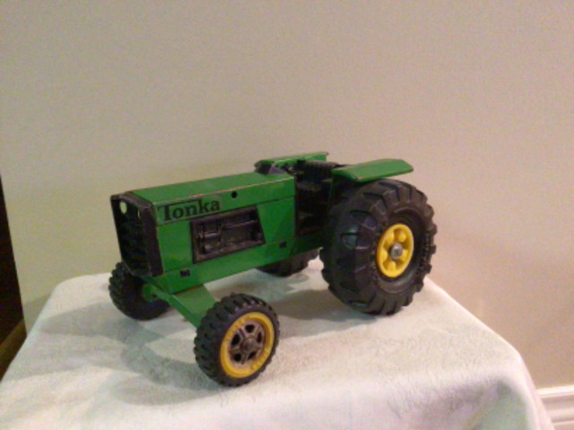 Large Pressed Steel Tonka Tractor in Toys & Games in Edmonton
