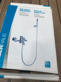 Bathroom Faucet with hand held Shower