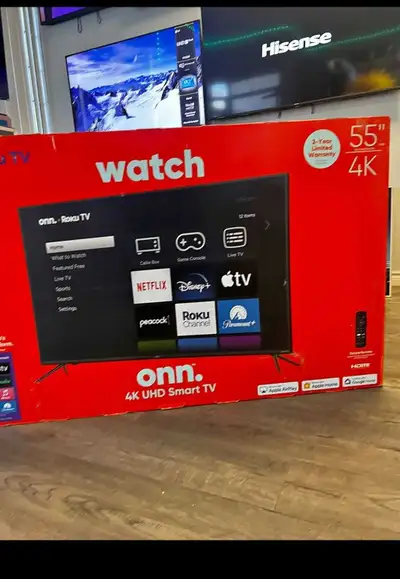 Onn  4K UHD Roku Smart TV, View more