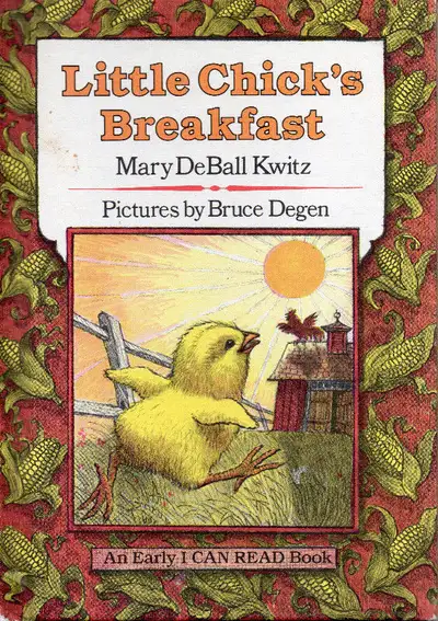 Title: LITTLE CHICK’S BREAKFAST Description: An EARLY I CAN READ book. Little Chick becomes hungrier...