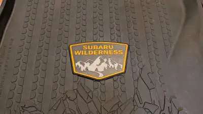 Full set of floor mats for Subaru Outback Wilderness 2022-2025. New, never used.