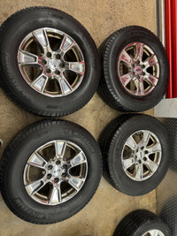 Ford F-150 original alloy rims on Michelin LTX all season tires