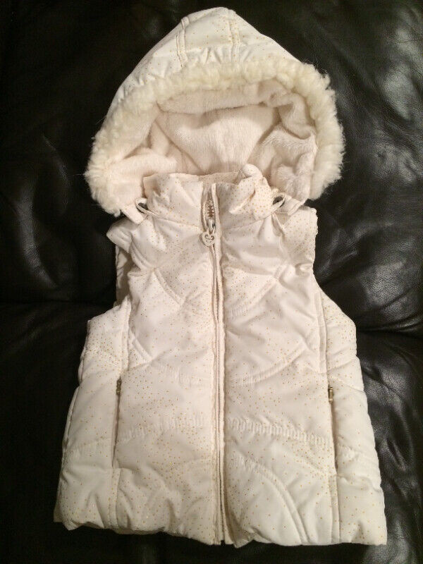 Cream White Thick Warm Winter Vest - size 24 Months in Clothing - 18-24 Months in Cambridge