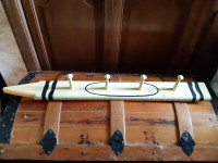 FIRST $40 EACH ~HAND PAINTED WOOD CHILD'S COAT RACK & TOWEL RACK
