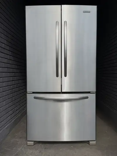 KitchenAid (water+ice) fridge - delivery possible , View more