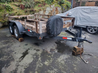 12 ft Lowdeck 10k rated trailer