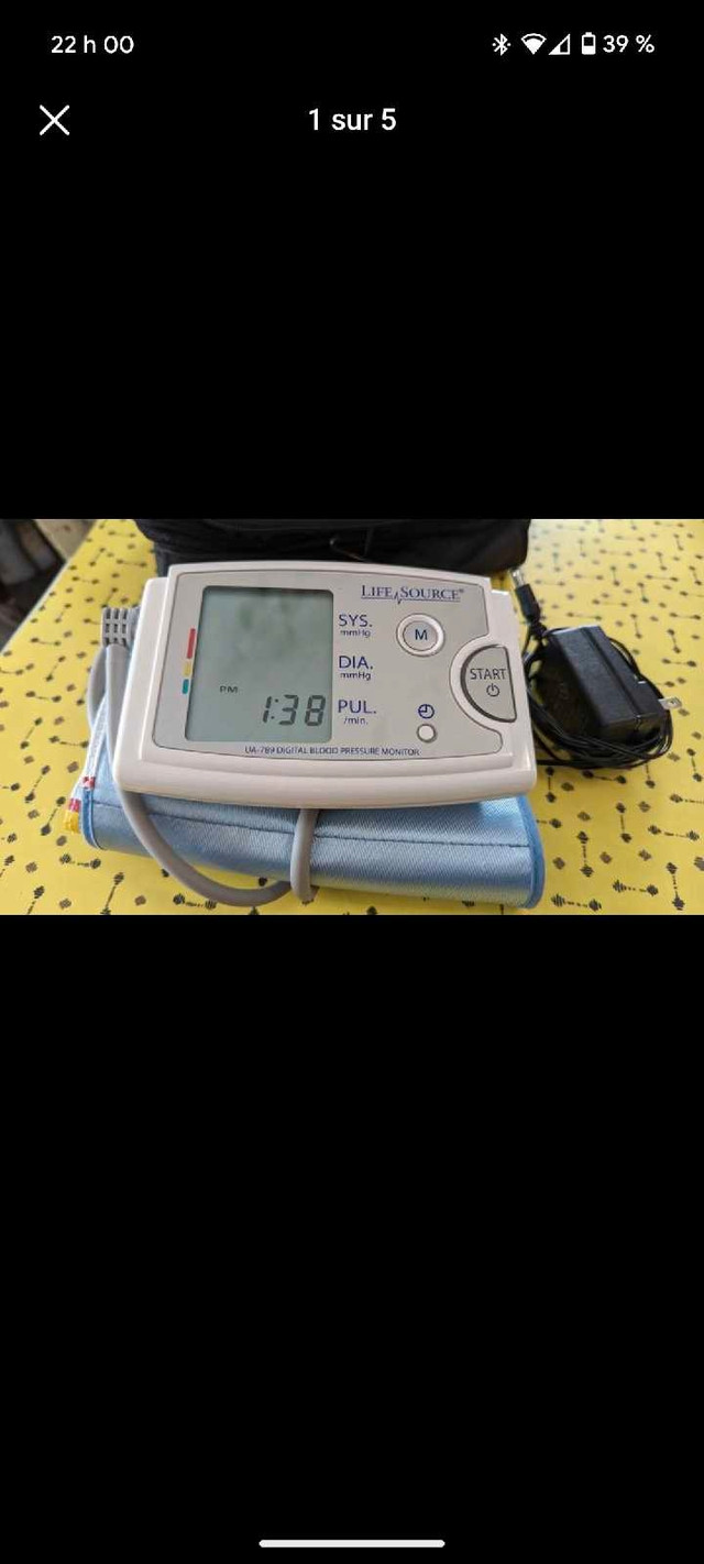 Machine pour mesurer pression sanguine dans Santé et besoins spéciaux  à Saint-Hyacinthe - Image 4