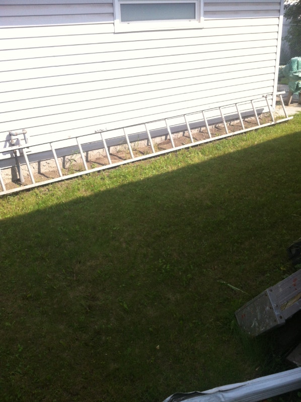 Selling a 6ft step ladder, 24 ft extension ladder, 14ft ladder