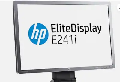 HP EliteDisplay 241i LCD monitor, View more