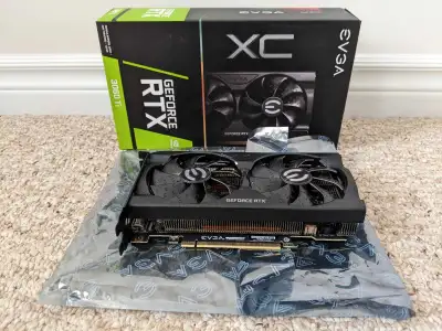 EVGA GeForce RTX 3060 Ti XC GAMING, 8GB GDDR6, View more
