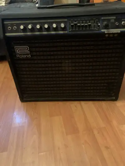 Roland GA 60 guitar amp made in Japan .In working condition but dont know much about amps as I am a...