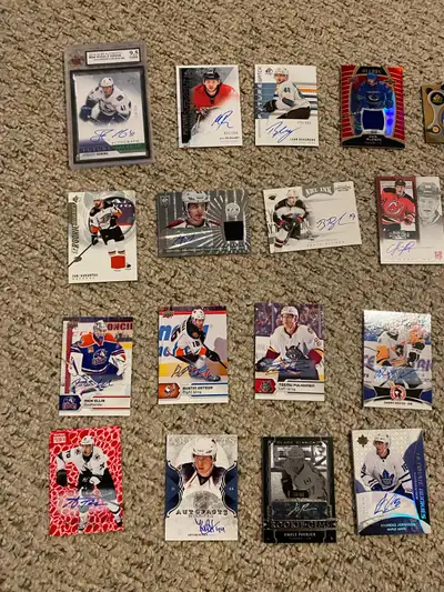 Lot of auto, jersey, numbered cards, graded Future watch autos, sp etc $75 for everything