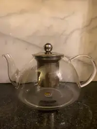 YAFENG Glass Steel Teapot 