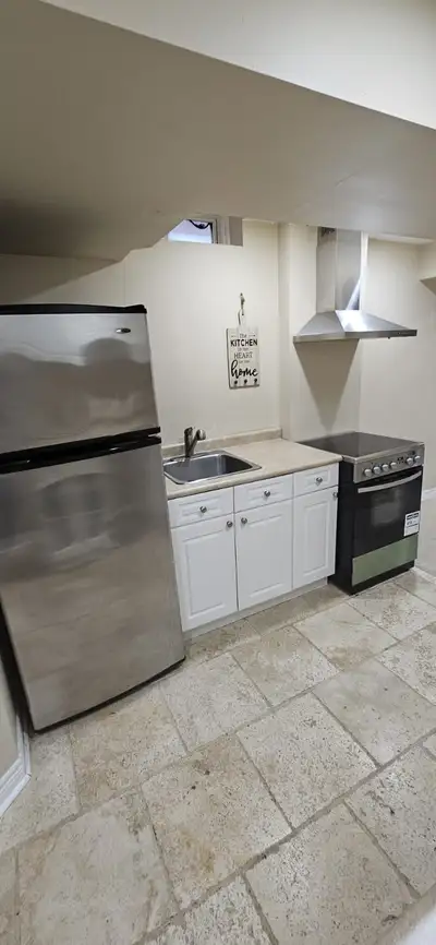 Spacious 1 Bed + Den Basement Unit for Rent
