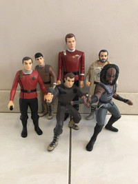 STAR TREK V: THE FINAL FRONTIER LIMITED EDITION FIGURES TOYS