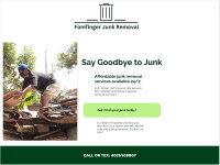 Fomfinger Junk Removal: Clearing Clutter, Creating Space.