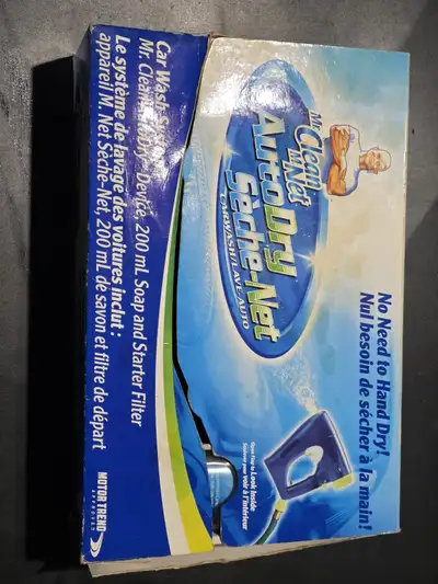Rare find! This is the discontinued Mr. Clean AutoDry Car Wash System. The kit is brand new and unus...