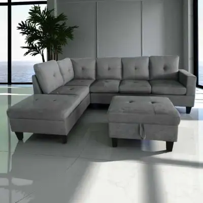 Affordable Sectional Sofa - Brand New + Free Home Delivery, View more