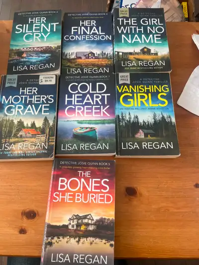 7 Lisa Regan books, View more