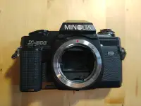Minolta X600 (rare, manual with focus confirmation)