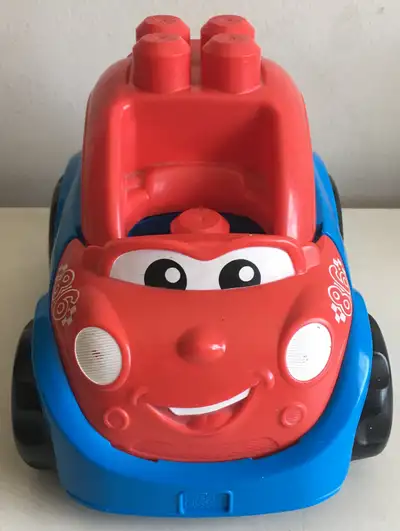 Mega Bloks First Builders Ricky Race Car - Vehicle Only, View more